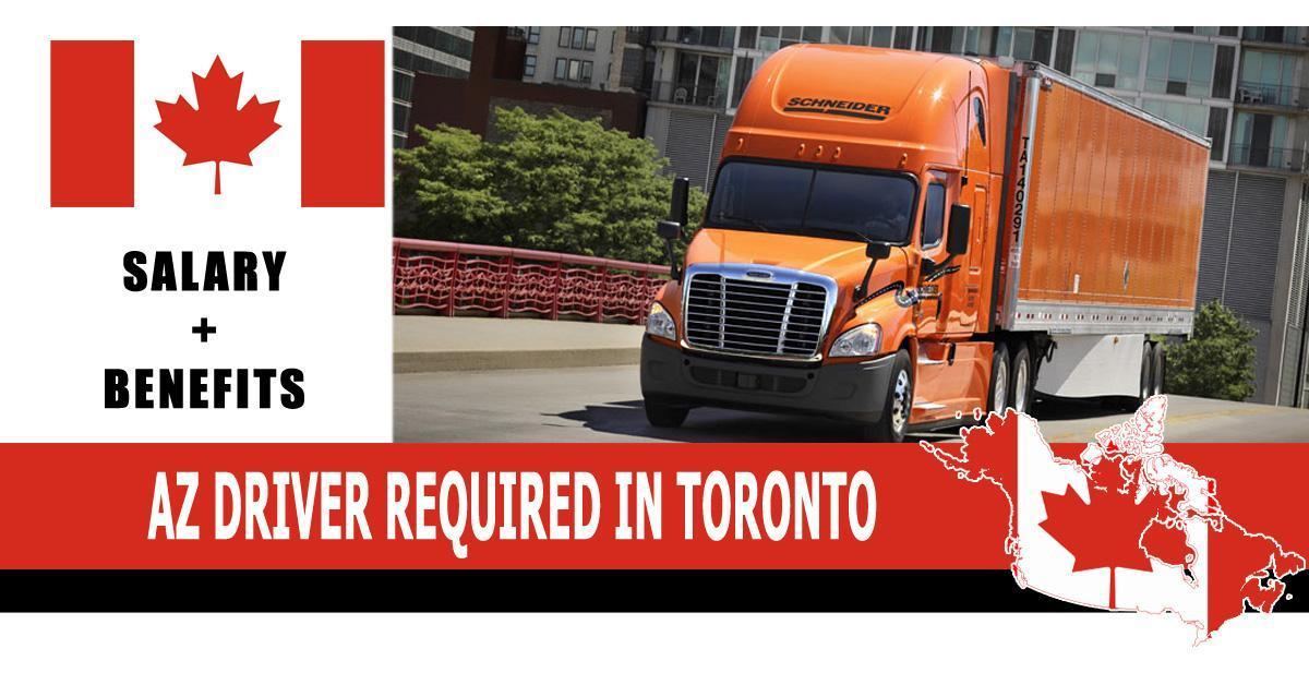 Trucking az canada drivers jobs