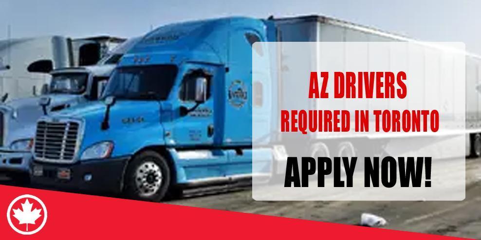 Trucking az canada drivers jobs