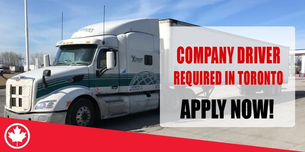 Looking for driving job in toronto