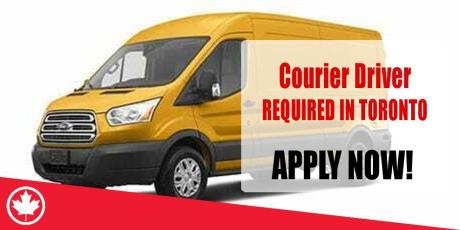 COURIER DRIVER REQUIRED IN TORONTO