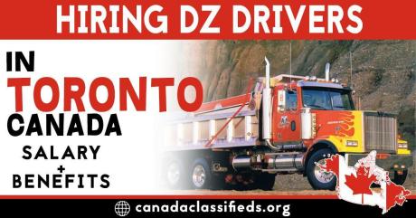 HIRING DZ DRIVERS REQUIRED IN TORONTO