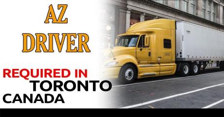 Az driver wanted immediately for Open Board Canada and USA