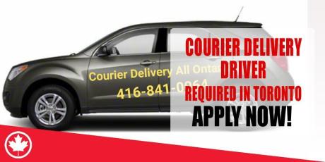 COURIER DELIVERY DRIVER REQUIRED IN TORONTO