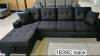 Stylish 4-Seater Fabric Sectional Sofa