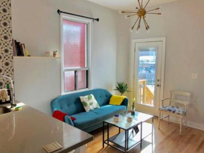 Steps to Trinity Bellwoods! Stunning 2 Bed With Private Yard