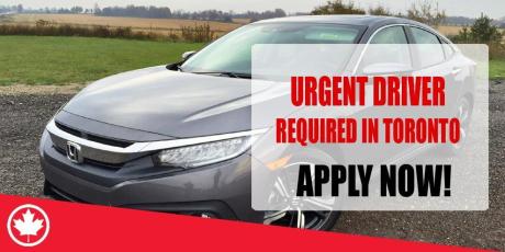 URGENT DRIVER REQUIRED IN TORONTO