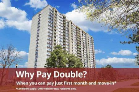 2 Bdrm available at 25 Bay Mills Boulevard, Toronto $2,025.00