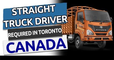 Straight Truck Driver Required