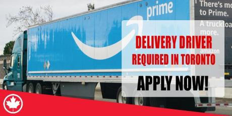 DELIVERY DRIVER REQUIRED IN TORONTO