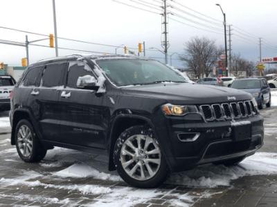2017 Jeep Grand Cherokee LIMITED**4X4**SUNROOF**NAV**LEATHER**BL $31,225.00+ taxes