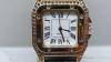 Iced out Lady C 31 watch
