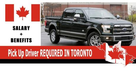 Pick Up Driver REQUIRED IN TORONTO