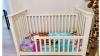 Crib with convertible toddler bed