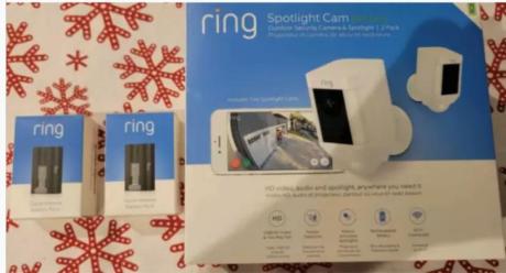 Ring Wireless Cameras 2pk