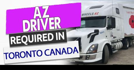 AZ professional drivers for USA/Canada Long-haul.