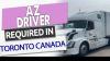Hiring open for AZ driver
