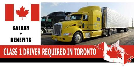 CLASS 1 DRIVER REQUIRED IN TORONTO