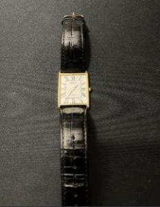 Seiko SOLAR sup880 tank watch