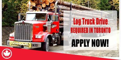 Log Truck Drive REQUIRED IN TORONTO