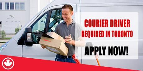 COURIER DRIVER REQUIRED IN TORONTO