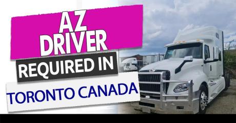 AZ TEAM DRIVER TOR to NOVA SCOTIA .We Will help in OINP or LIMA