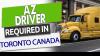 Hiring Local AZ Driver for Greater Vancouver Area