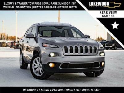 2016 Jeep Cherokee Limited V6 4x4 in Silver