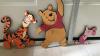 Foam wall decals Winnie the Pooh, Piglet, Tigger