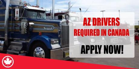 AZ DRIVERS REQUIRE IN CANADA