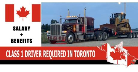 CLASS 1 DRIVER REQUIRE IN TORONTO