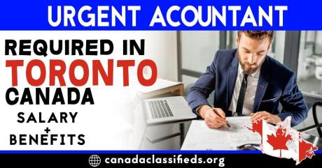 URGENT ACCOUNTANT REQUIRED IN TORONTO