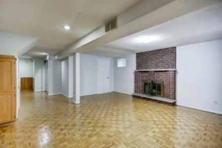 2 bedroom Basement available for Rent near Sq one.