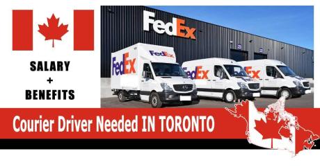 Courier Driver Needed IN TORONTO