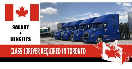 CLASS 1 DRIVER REQUIRED IN TORONTO