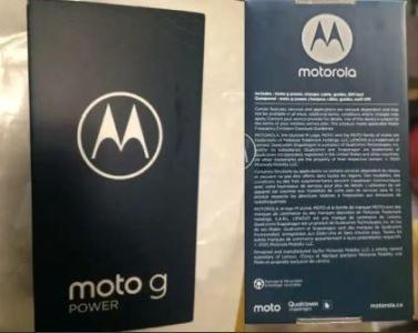 [Open Box] $185 Moto G Power 4GB 64GB Octa core, Protective Case