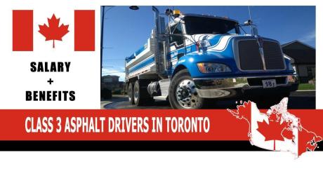 CLASS 3 ASPHALT DRIVERS IN TORONTO