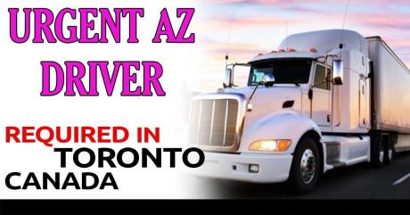 Urgent Hiring--- AZ Drivers USA & Canada