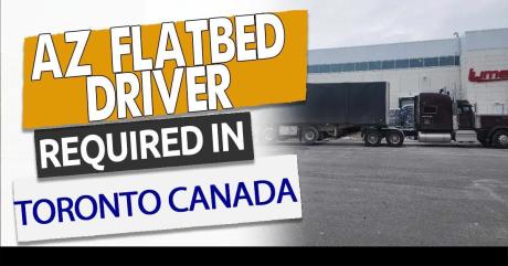 Hiring AZ flatbed driver for Peter 389