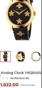 Gucci watch brand new with box