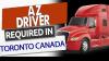 AZ TRUCK DRIVER WANTED