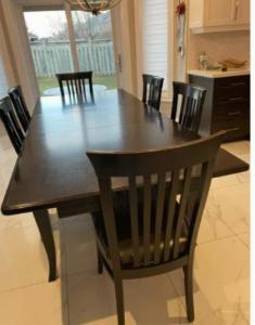 Customs built kitchen/dining table