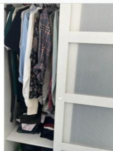 Spacious Ikea wardrobe