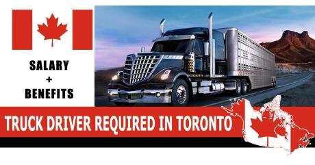 TRUCK DRIVERS REQUIRED IN TORONTO-Canada