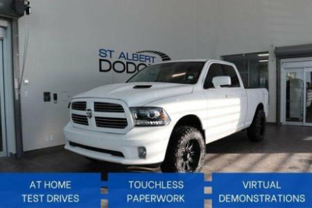 2015 Ram 1500 Sport in White, Automatic Transmission