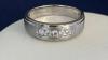 14K White Gold 6.5mm Men’s Diamond Band