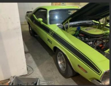 1970 challenger Rt T/a tribute