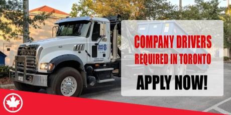 COMPANY DRIVERS REQUIRED IN TORONTO