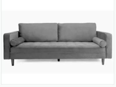 BRAND NEW IN BOX* MODERN VELVET 3-SEATER SOFA