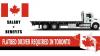 FLATBED DRIVER REQUIRED IN TORONTO