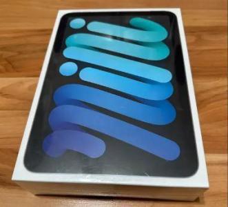 iPad mini 8.3" 6th Gen 64gb WiFi Black SEALED & warranty